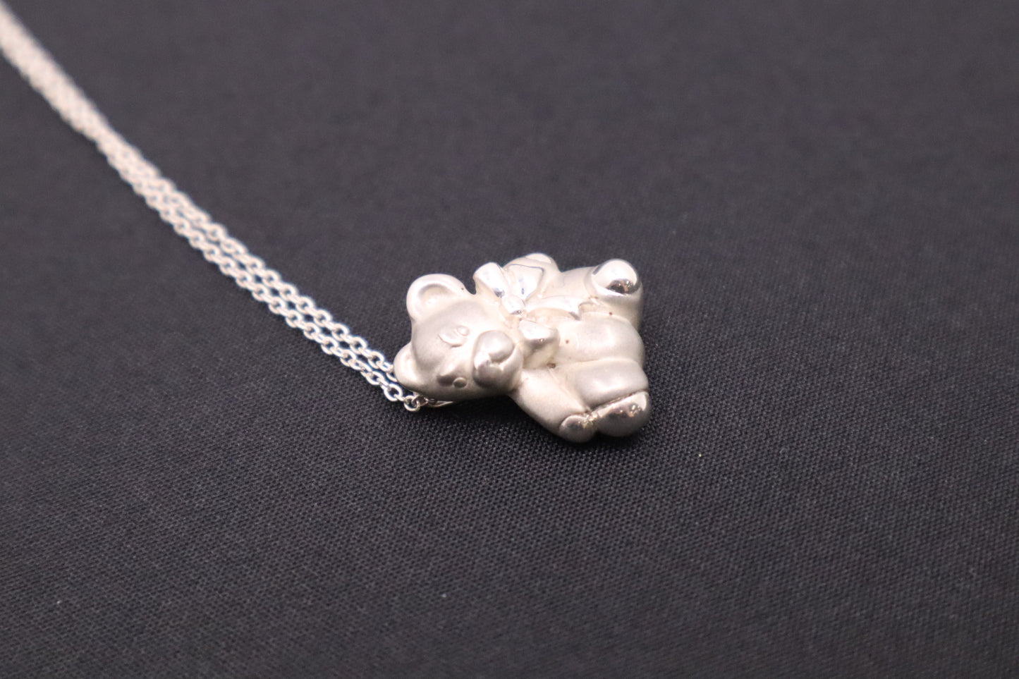 Tiffany & Co. Teddy Bear Necklace in Sterling Silver