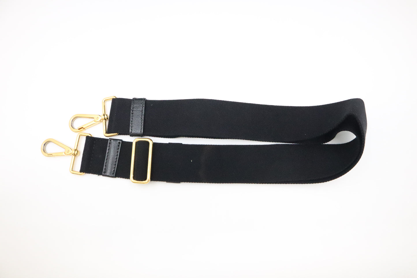 Prada Large Canapa Tote in Black Cotton Canvas