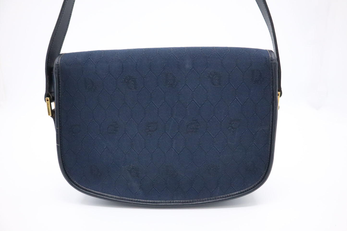 Dior Crossbody in Blue Honeycomb Canvas