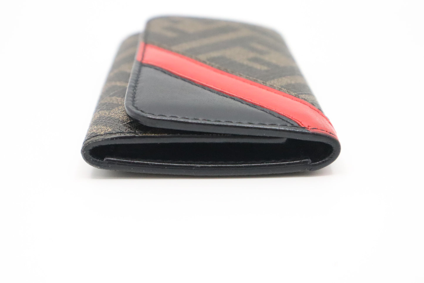 Fendi 6 Ring Key Case in Zucca Canvas