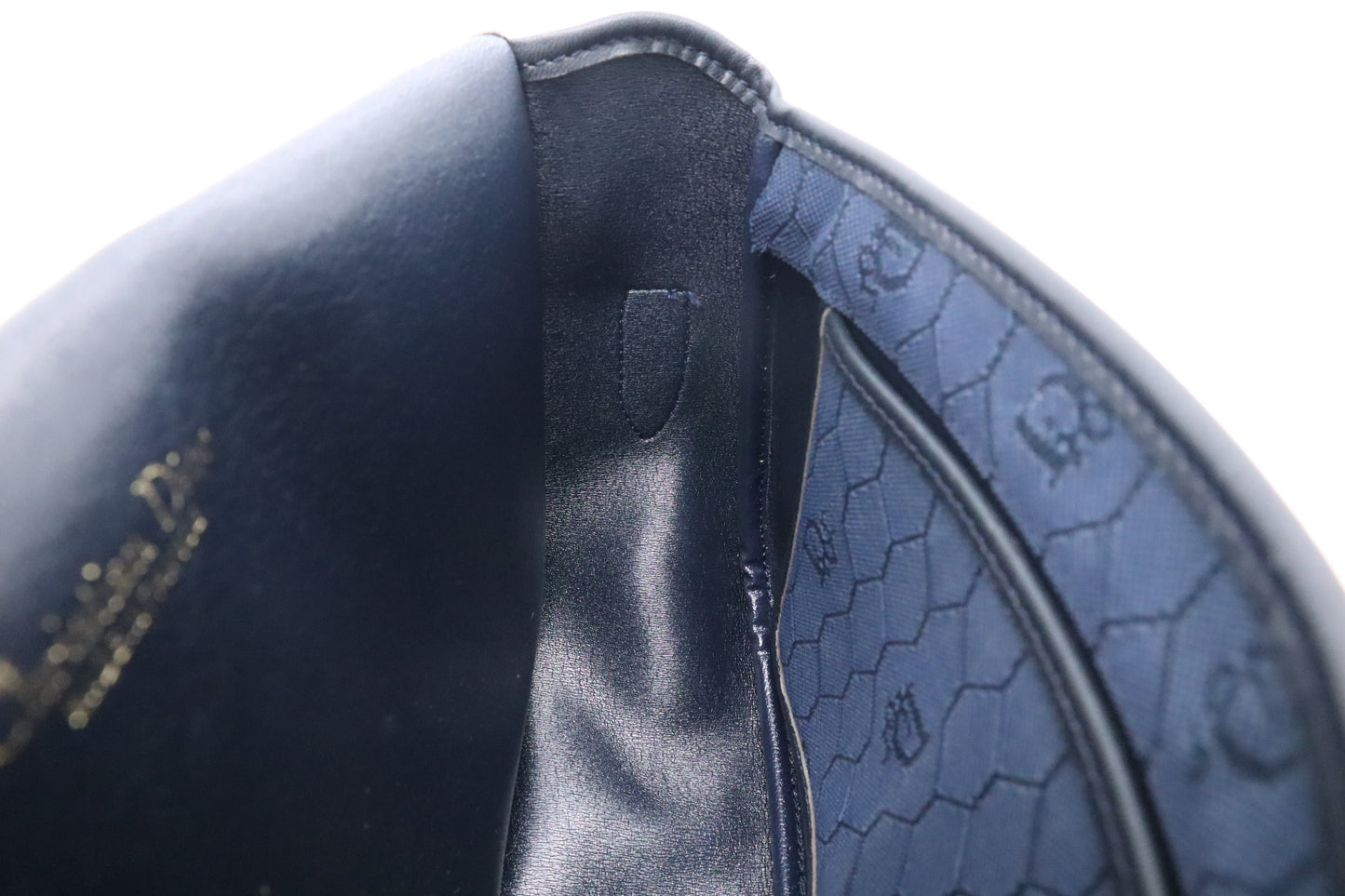 Dior Crossbody in Blue Honeycomb Canvas