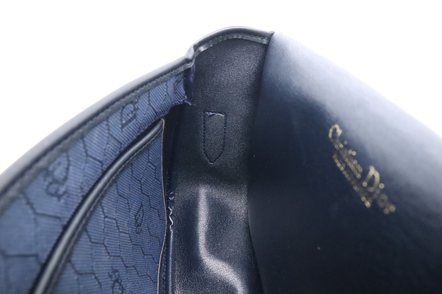 Dior Crossbody in Blue Honeycomb Canvas