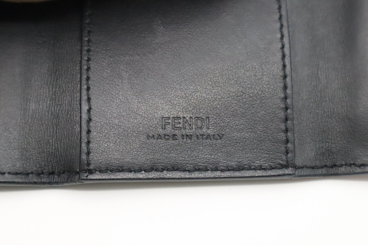 Fendi 6 Ring Key Case in Zucca Canvas