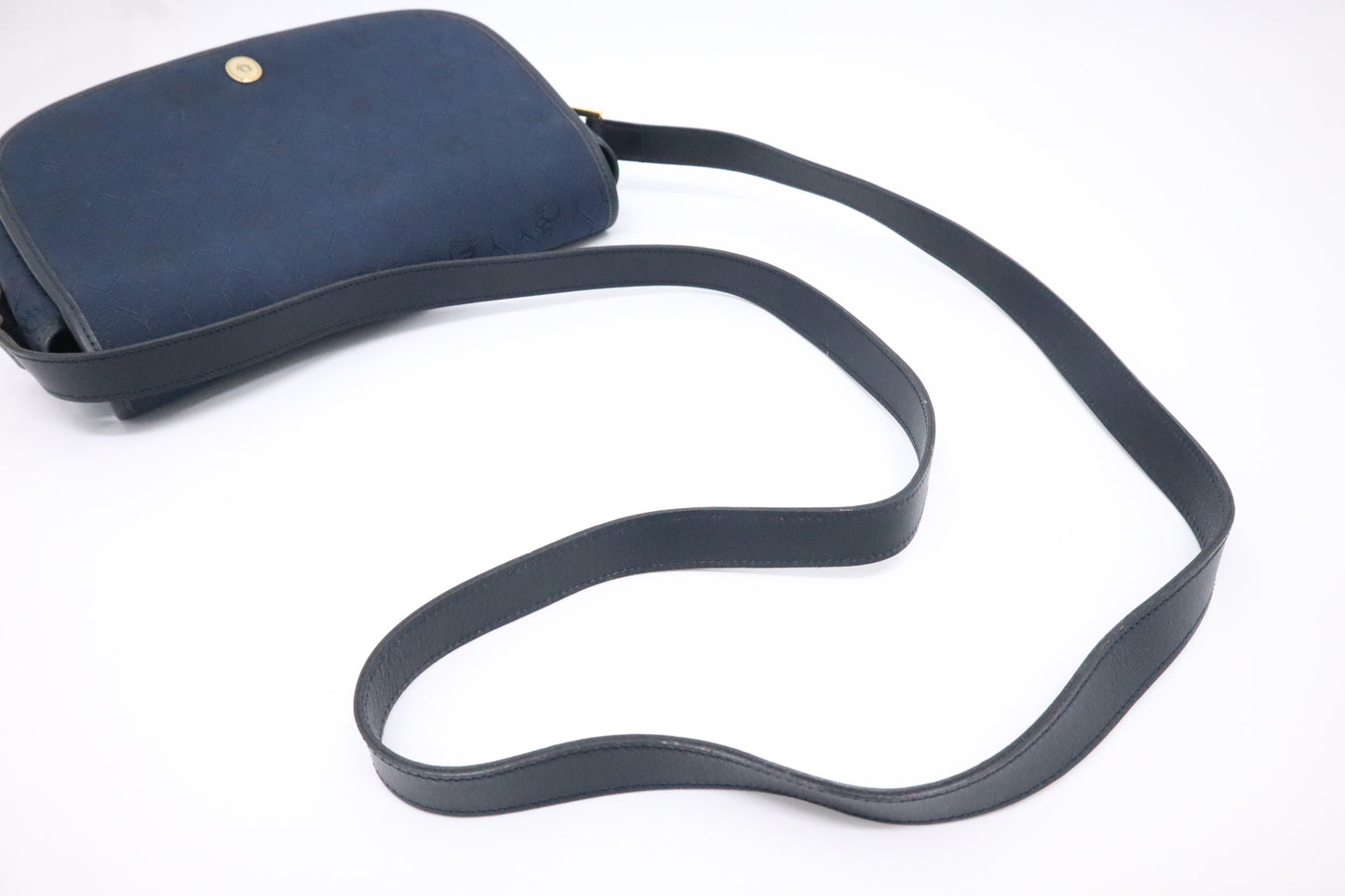 Dior Crossbody in Blue Honeycomb Canvas