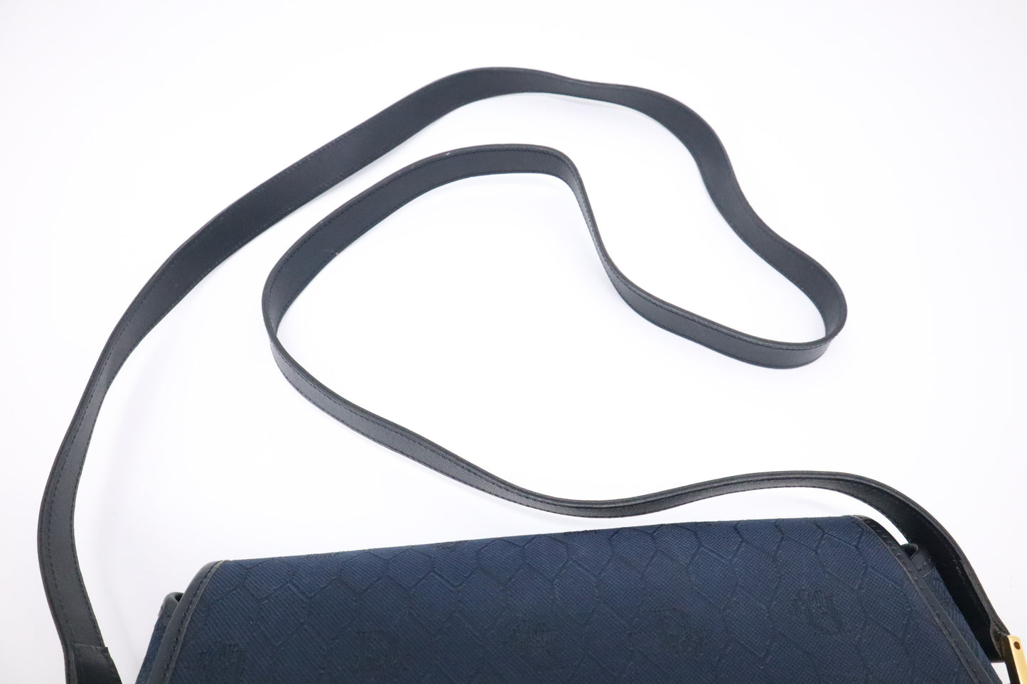 Dior Crossbody in Blue Honeycomb Canvas