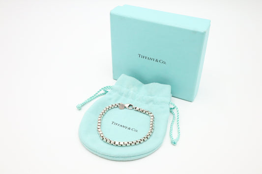Tiffany&Co. Venetian Link Bracelet in 925 Silver