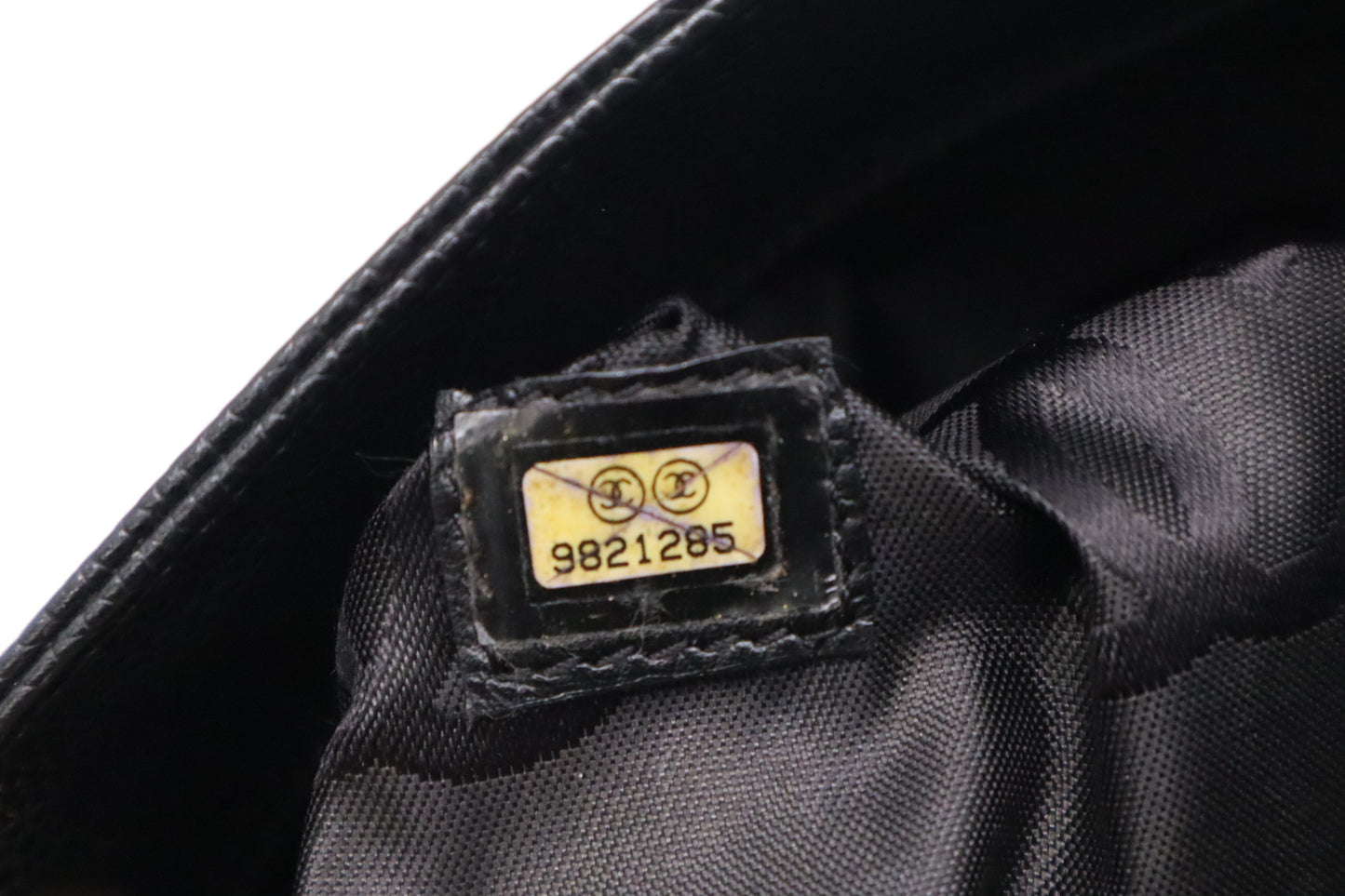 Chanel Tote in Black Caviar Leather