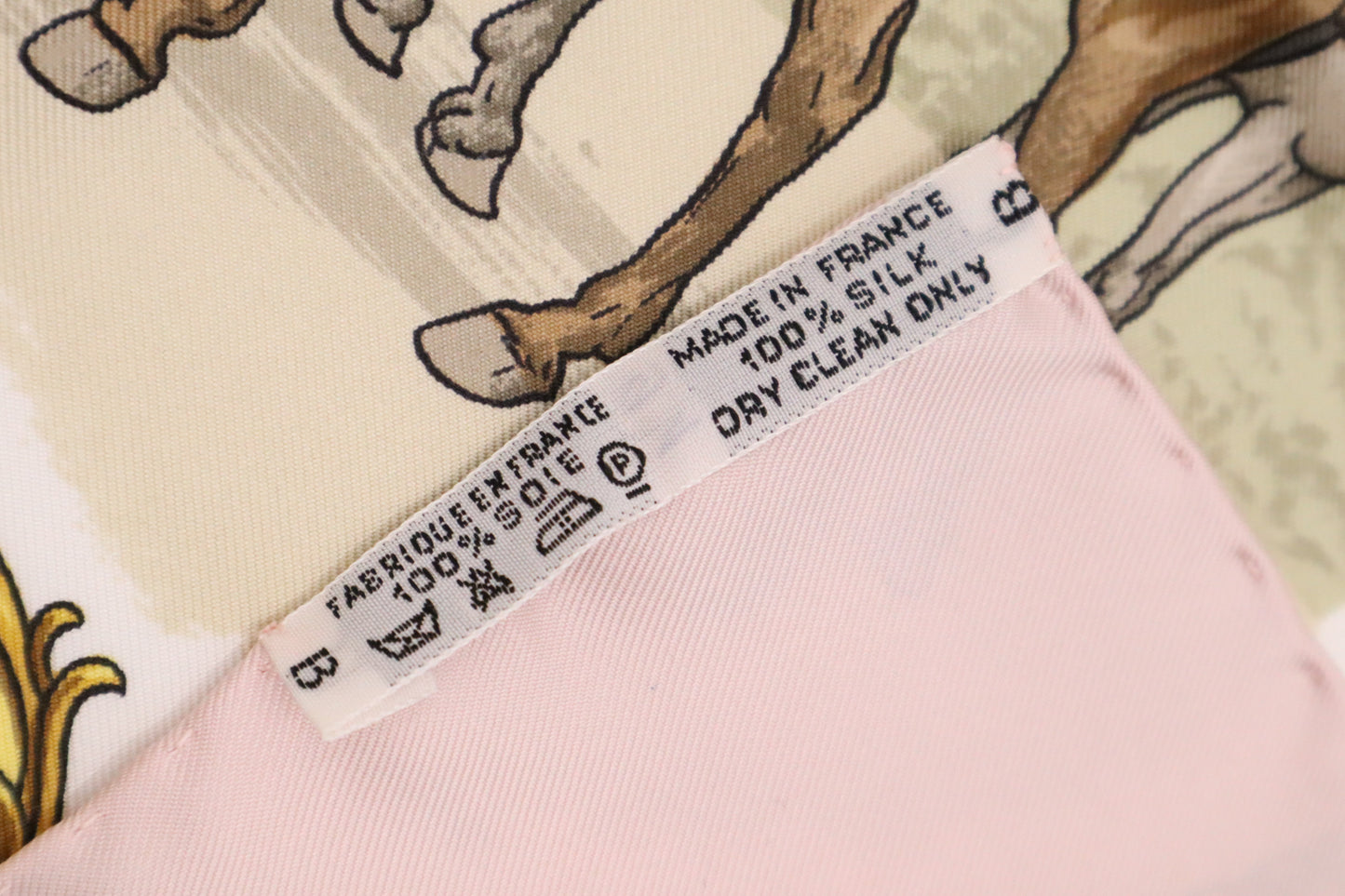 Hermes "La Promenade de Longchamps" Carre 90 in Pink Silk