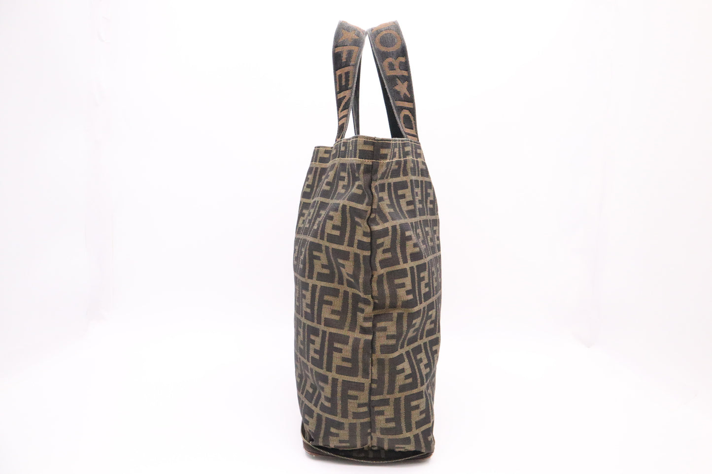 Fendi Folding Tote in Zucca Canvas