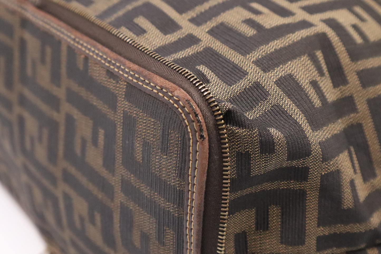 Fendi Folding Tote in Zucca Canvas