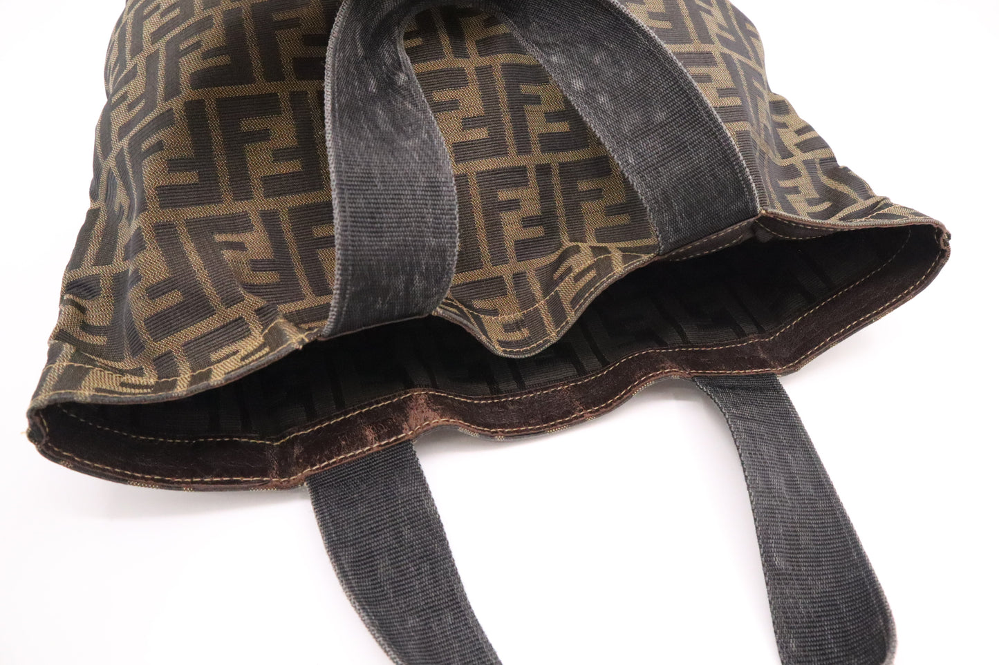 Fendi Folding Tote in Zucca Canvas