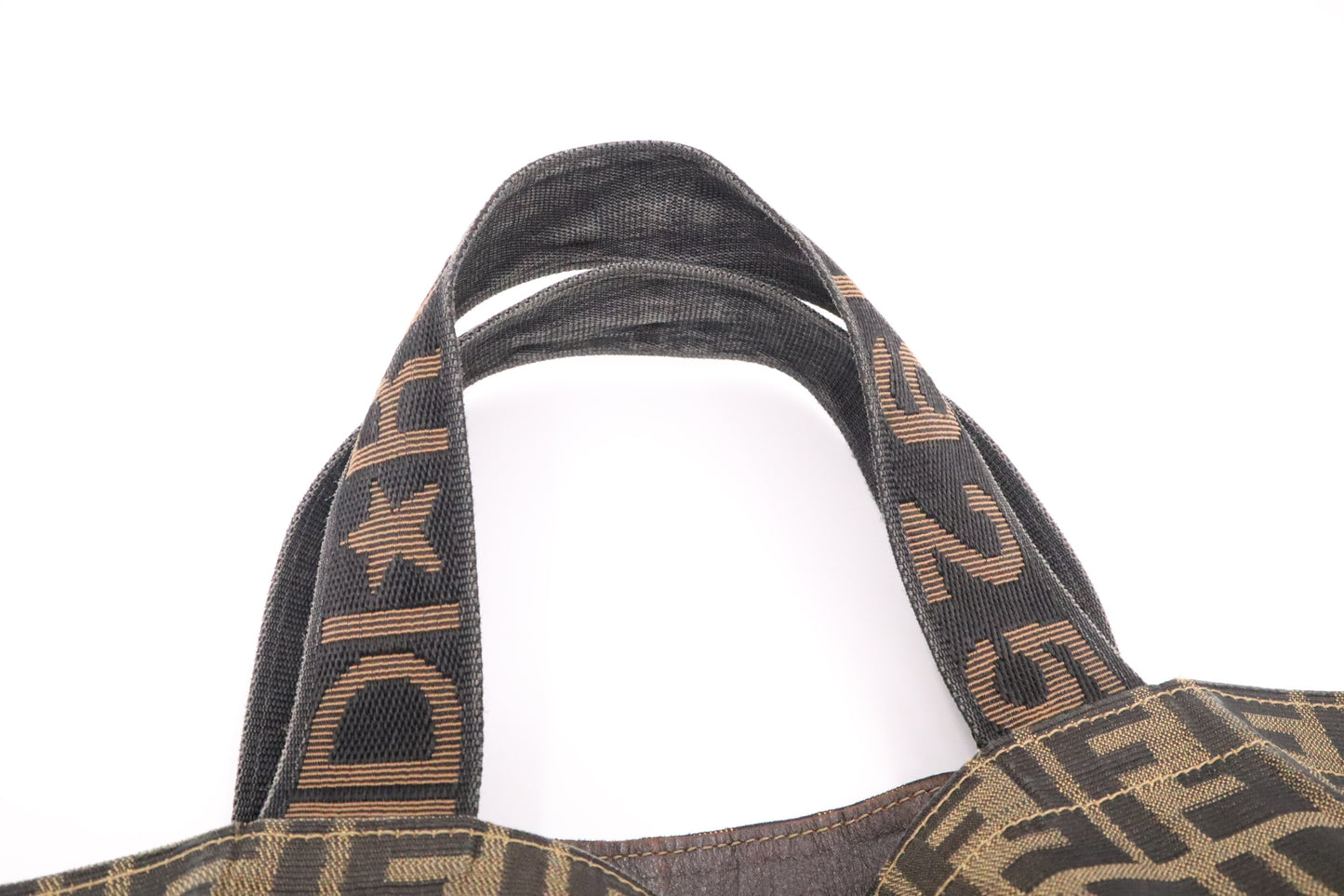 Fendi Folding Tote in Zucca Canvas