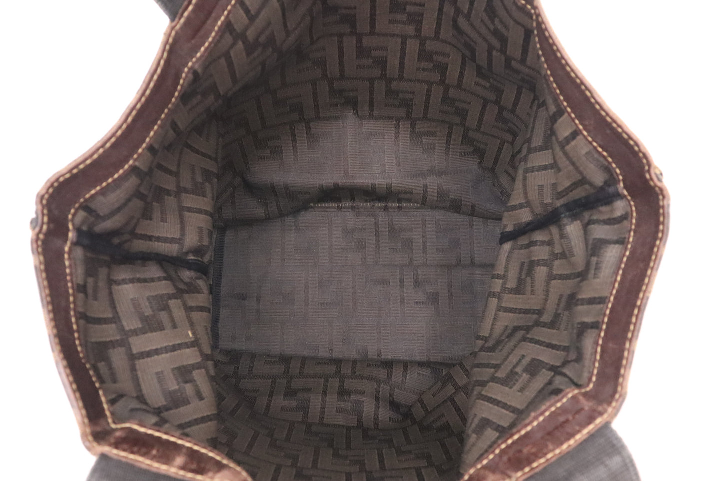 Fendi Folding Tote in Zucca Canvas