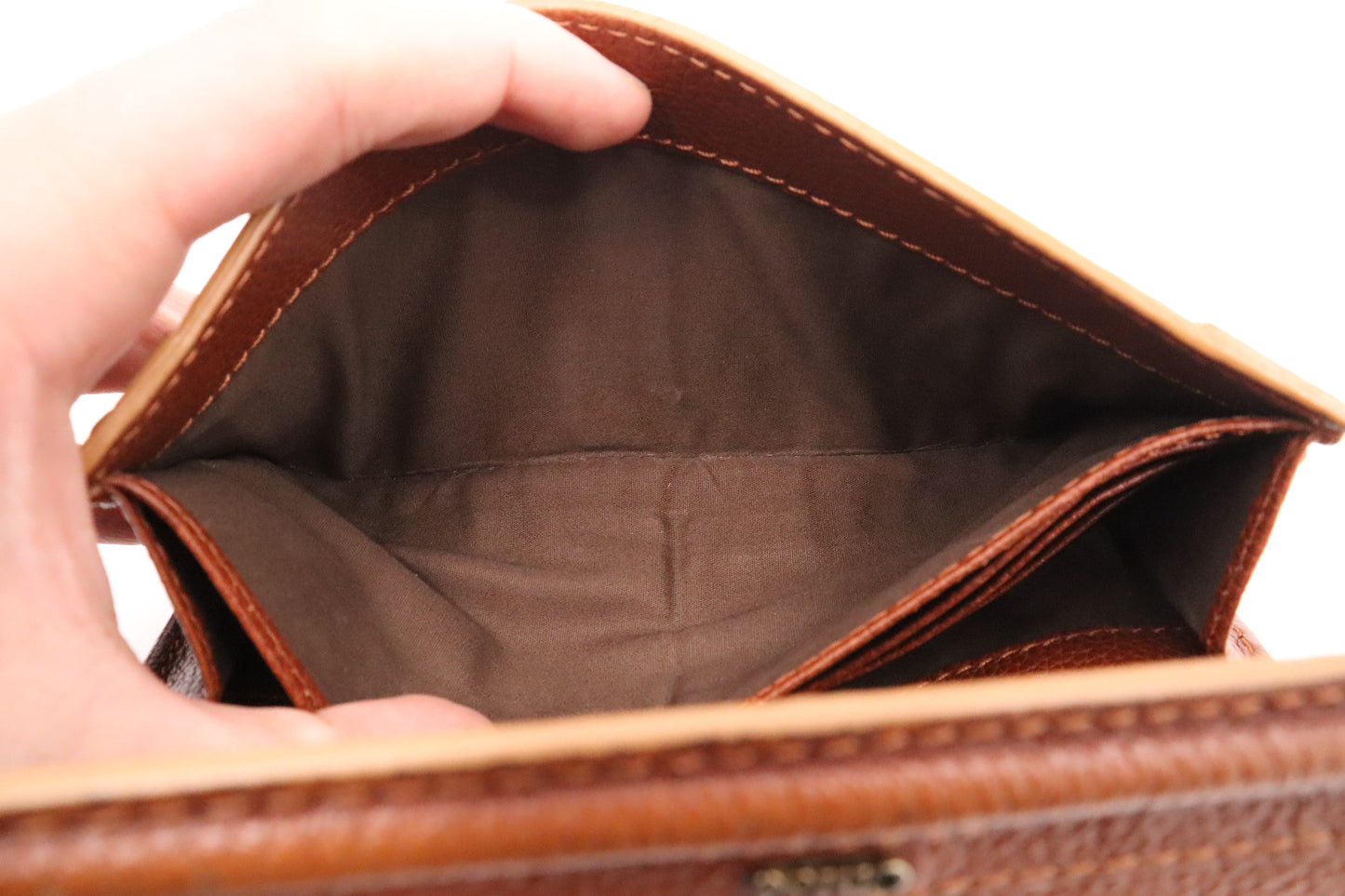 Chloé Wallet in Brown Leather