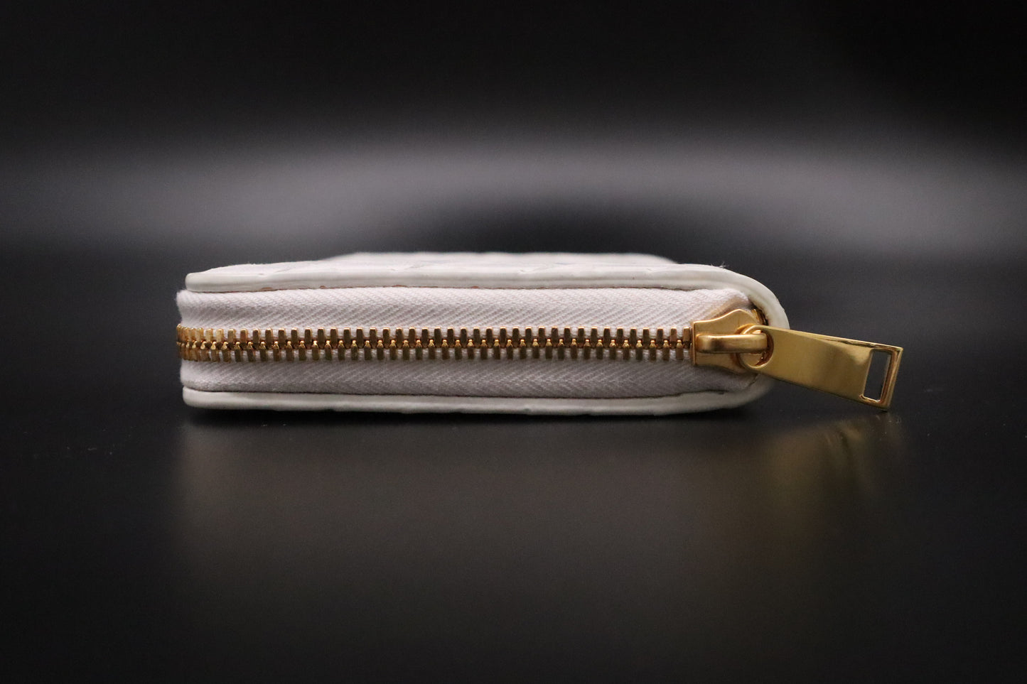 Bottega Veneta Zippy Wallet in White Intrecciato Leather