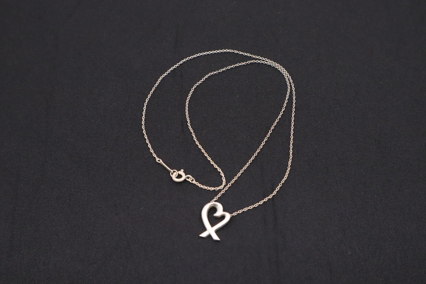 Tiffany & Co. Loving Heart Necklace in Sterling Silver