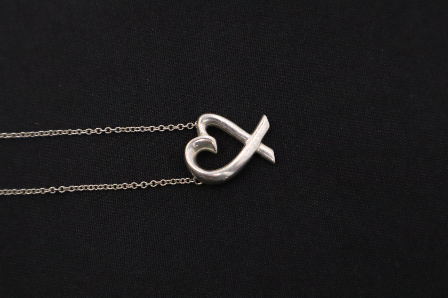 Tiffany & Co. Loving Heart Necklace in Sterling Silver