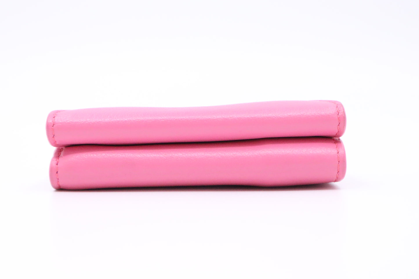 Balenciaga Card Case in Pink Leather