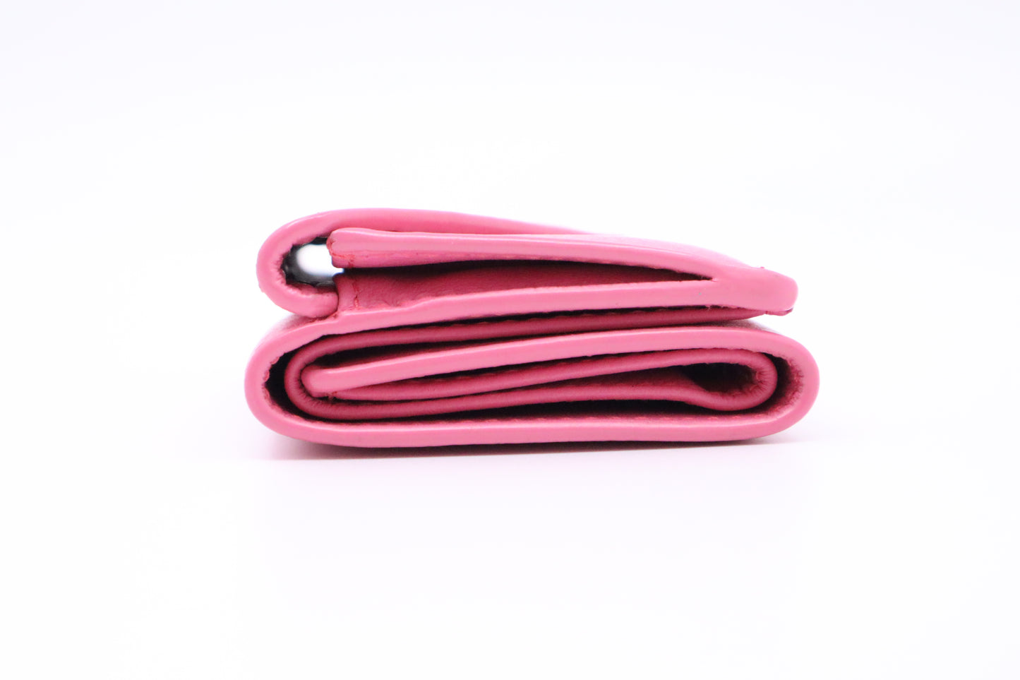 Balenciaga Card Case in Pink Leather