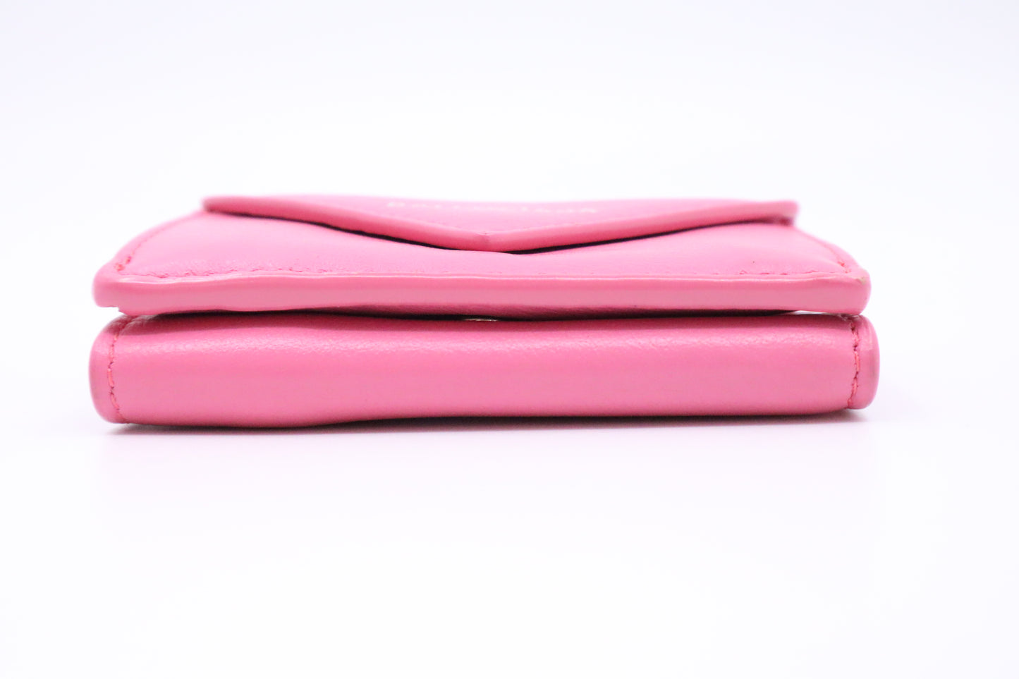 Balenciaga Card Case in Pink Leather