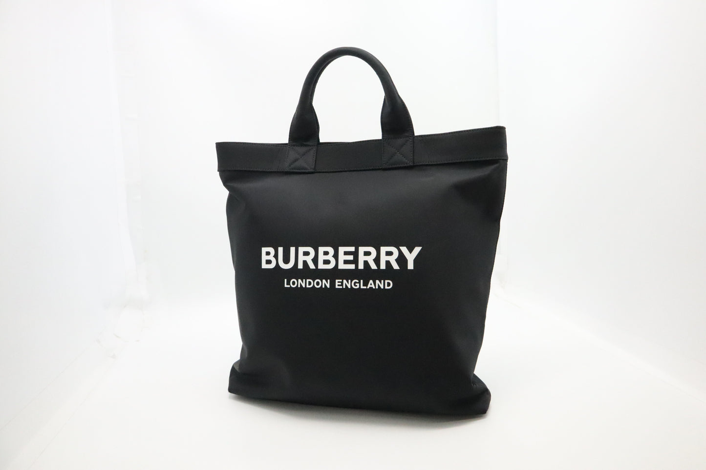 Burberry Tote in Black Nylon