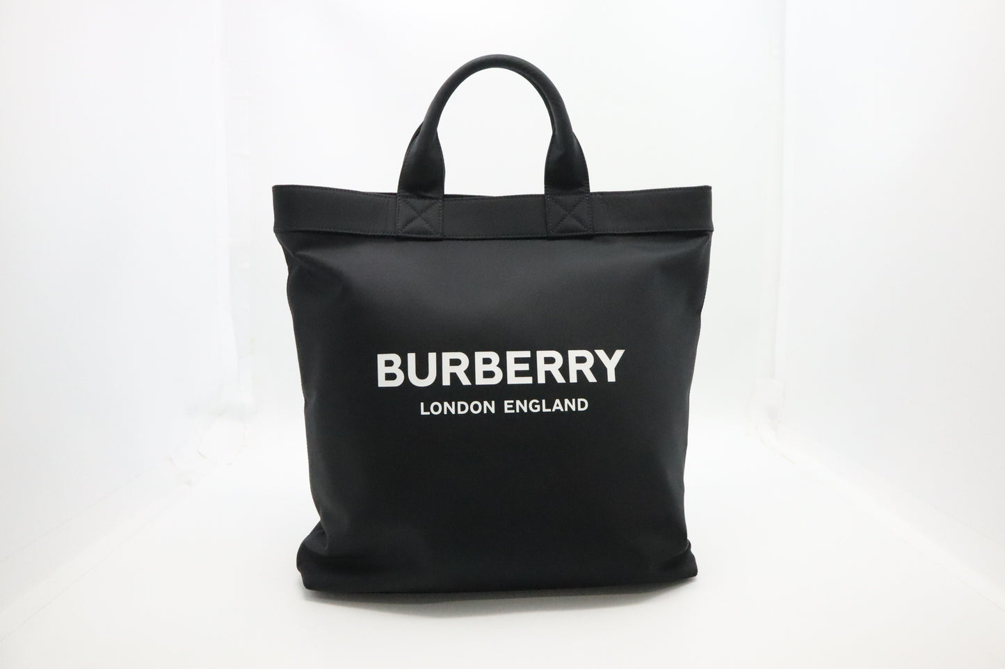 Burberry Tote in Black Nylon