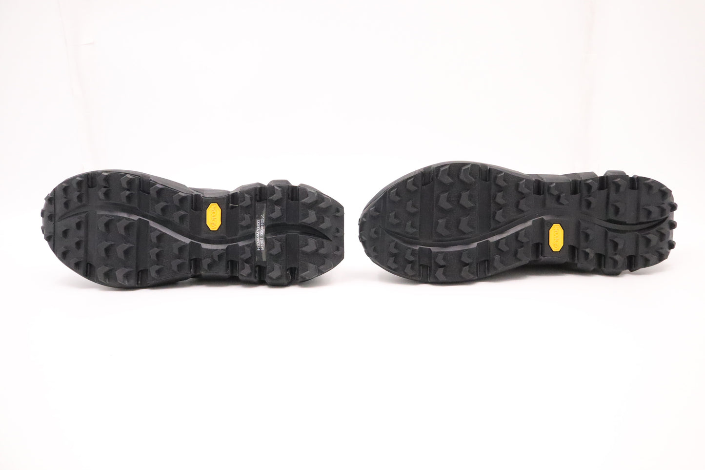 Moncler Silencio Sneakers in Black and Grey-Green Leather