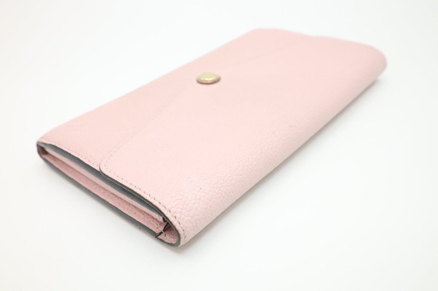 Louis Vuitton Sarah Wallet in Pink Empreinte Leather
