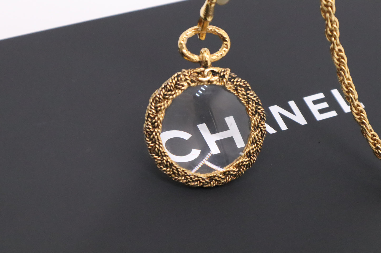 Vintage Chanel Eyeglass Pendant