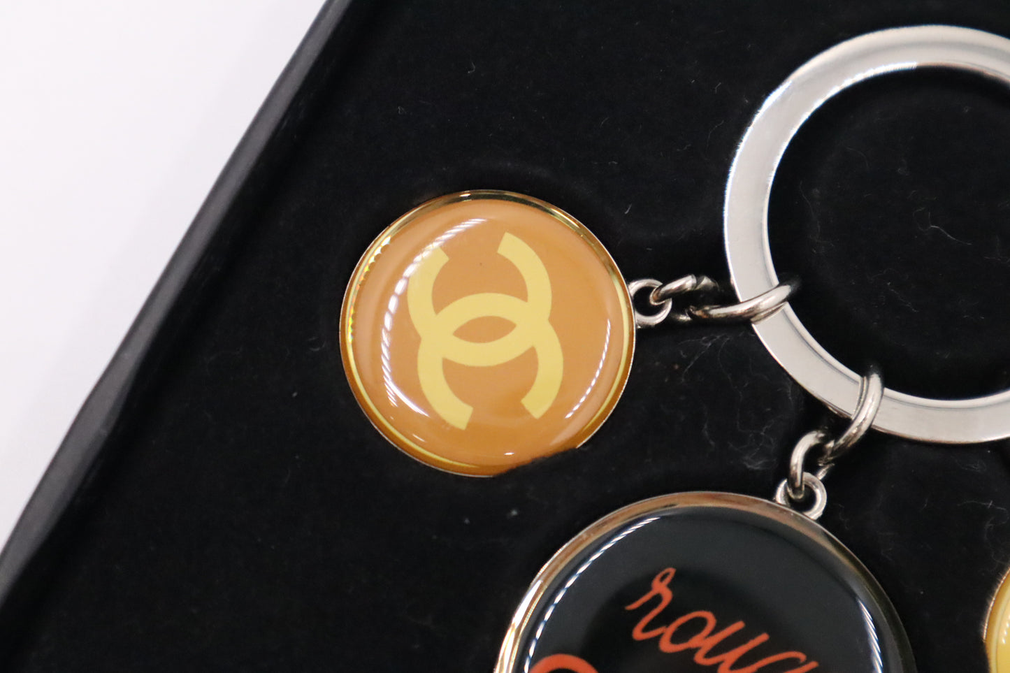 Chanel Rouge Coco Key Ring