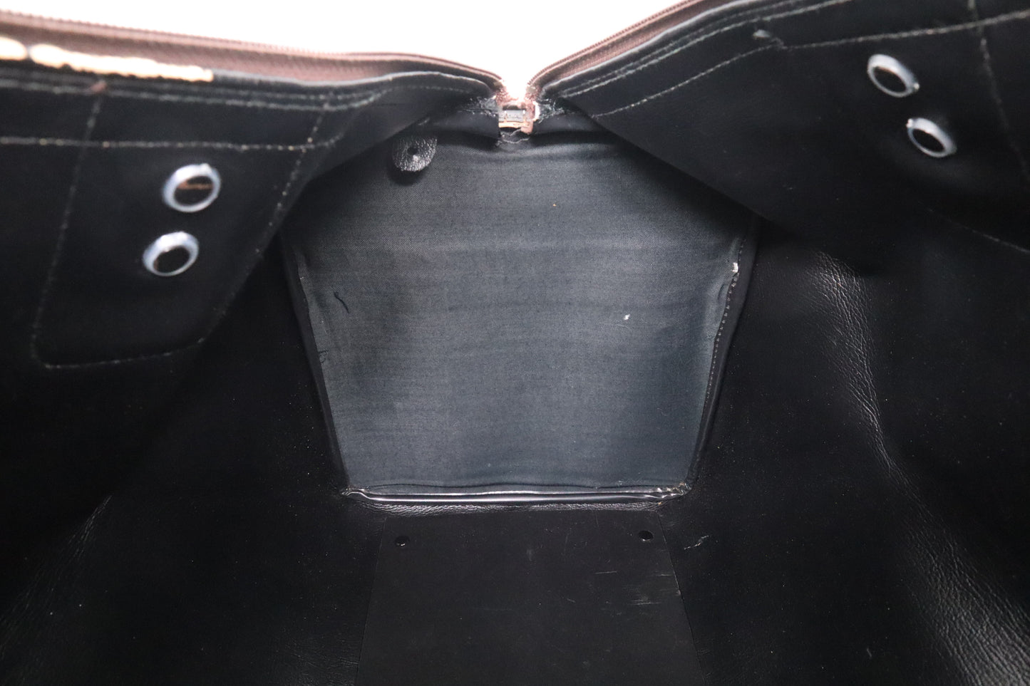 Burberry Boston Bag in Brown Checked Canvas