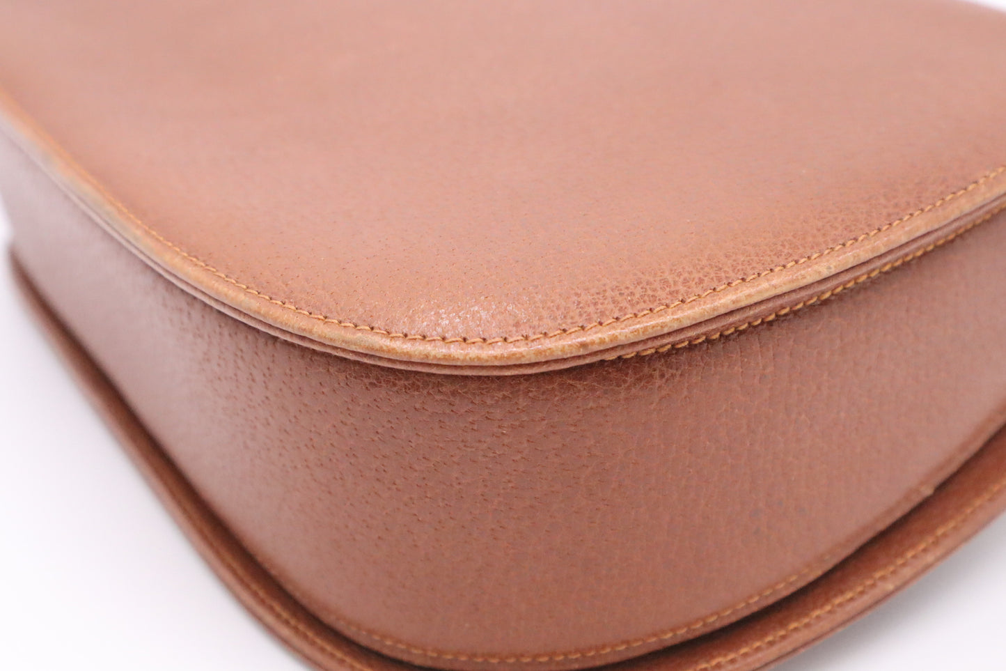 Gucci Bamboo Large 1947 Top Handle Bag in Tan Leather