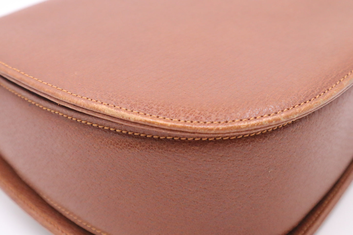 Gucci Bamboo Large 1947 Top Handle Bag in Tan Leather