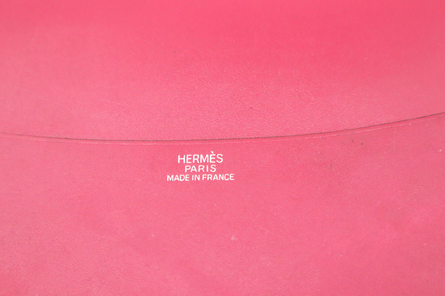 Hermes Agenda Cover in Pink Leather