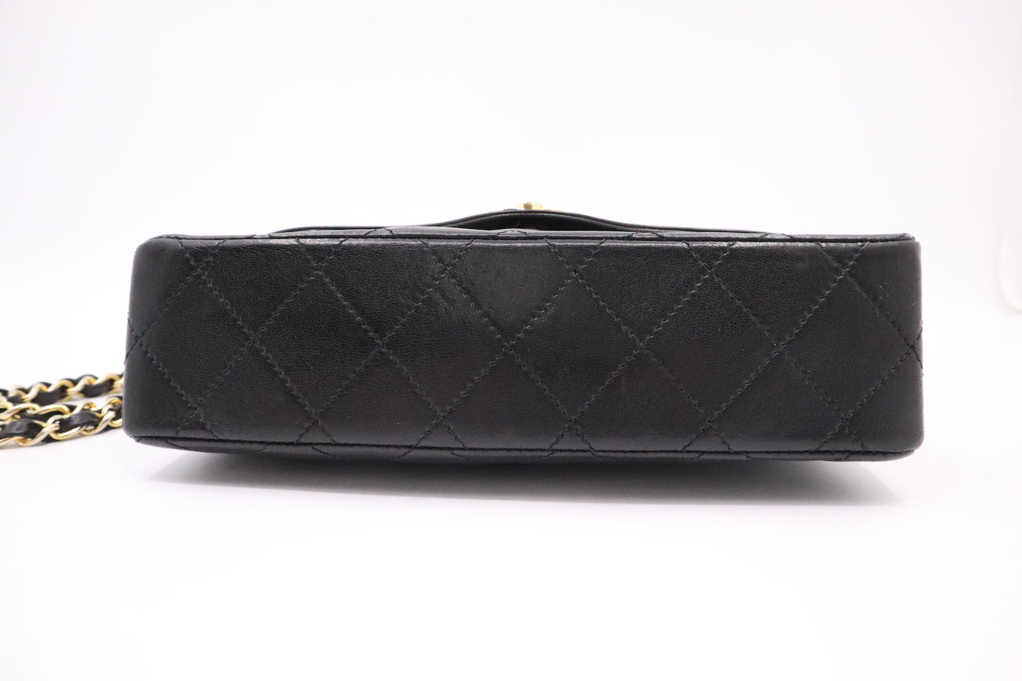 Chanel Small Paris Double Flap in Black Matelassé Leather