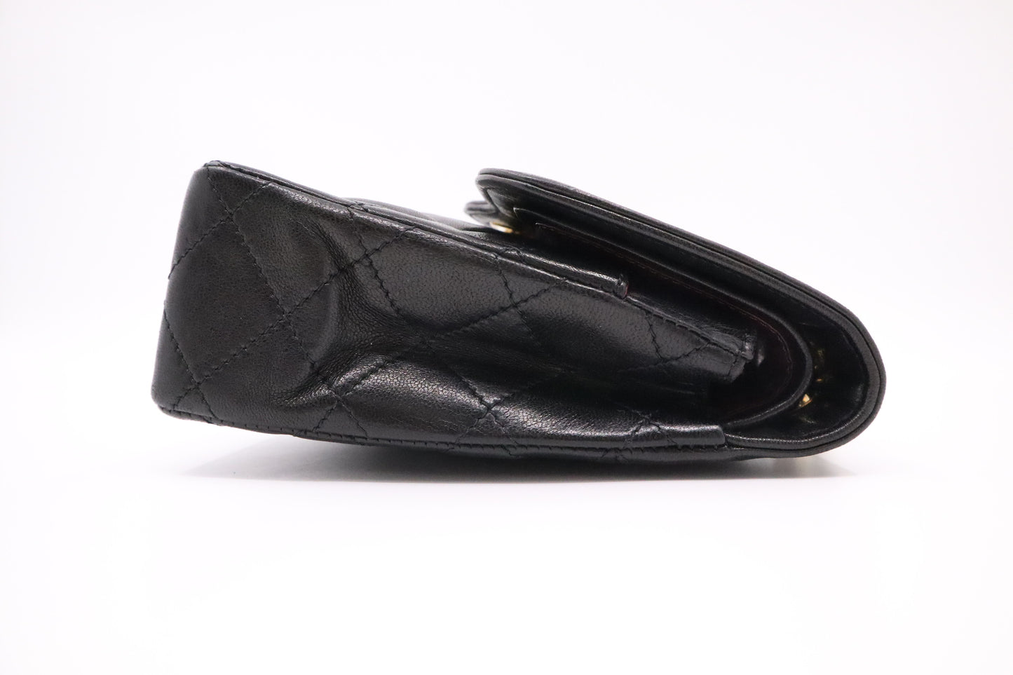 Chanel Small Paris Double Flap in Black Matelassé Leather
