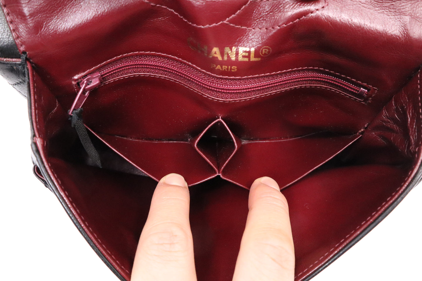 Chanel Small Paris Double Flap in Black Matelassé Leather