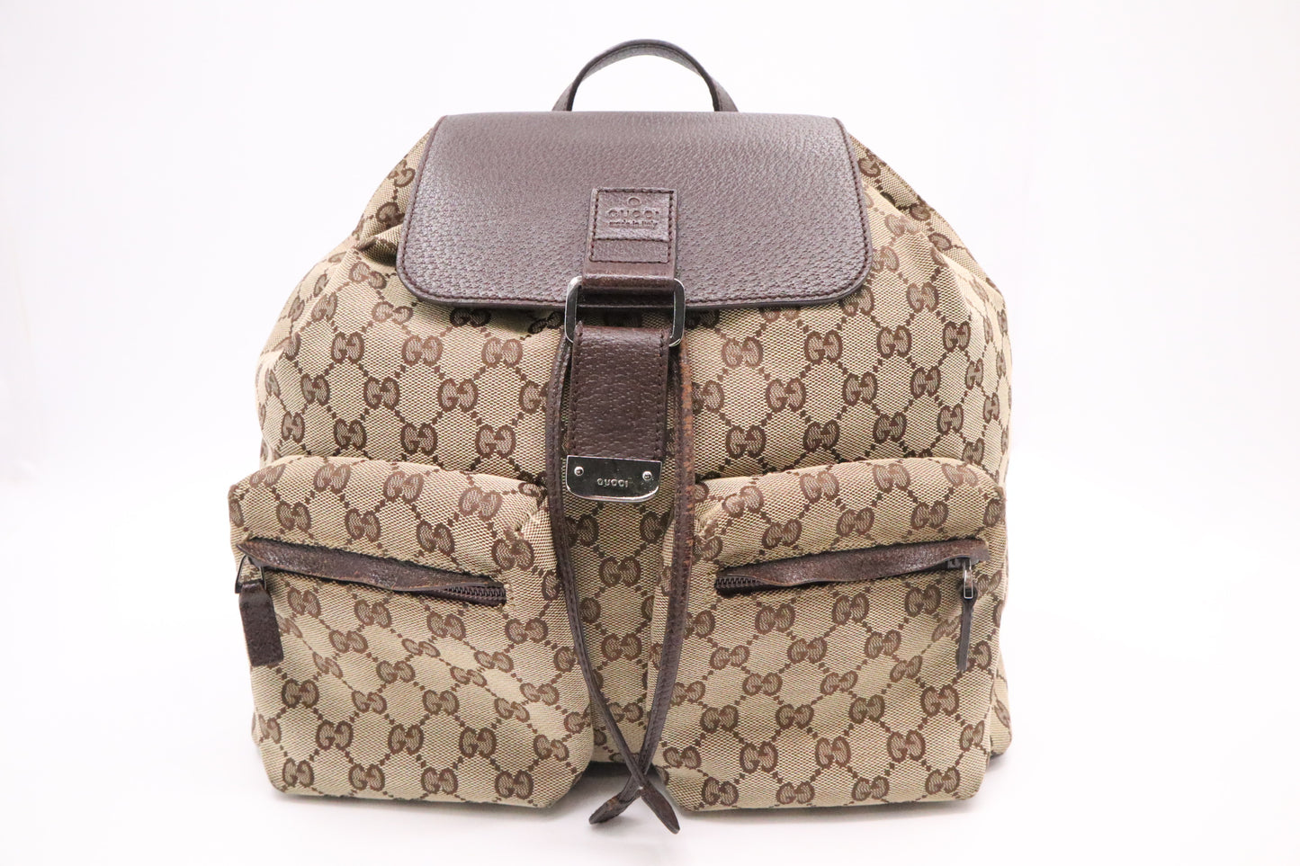 Gucci Backpack in Brown GG Canvas