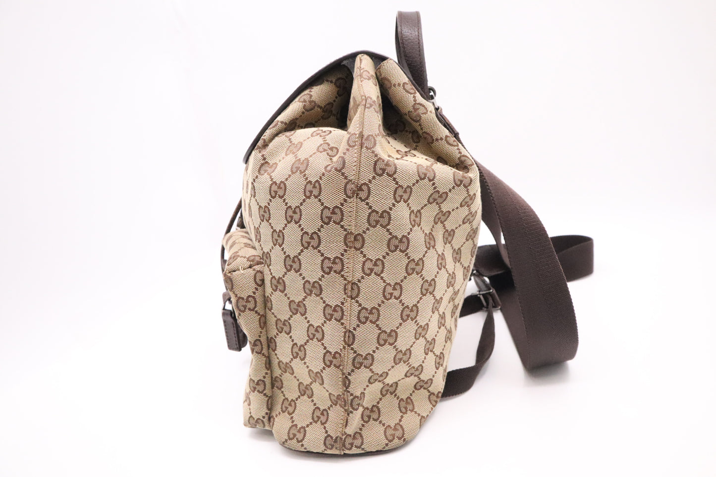 Gucci Backpack in Brown GG Canvas