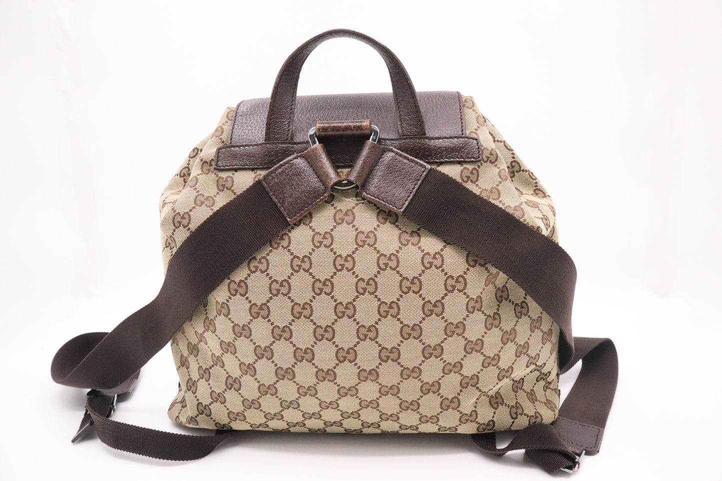 Gucci Backpack in Brown GG Canvas