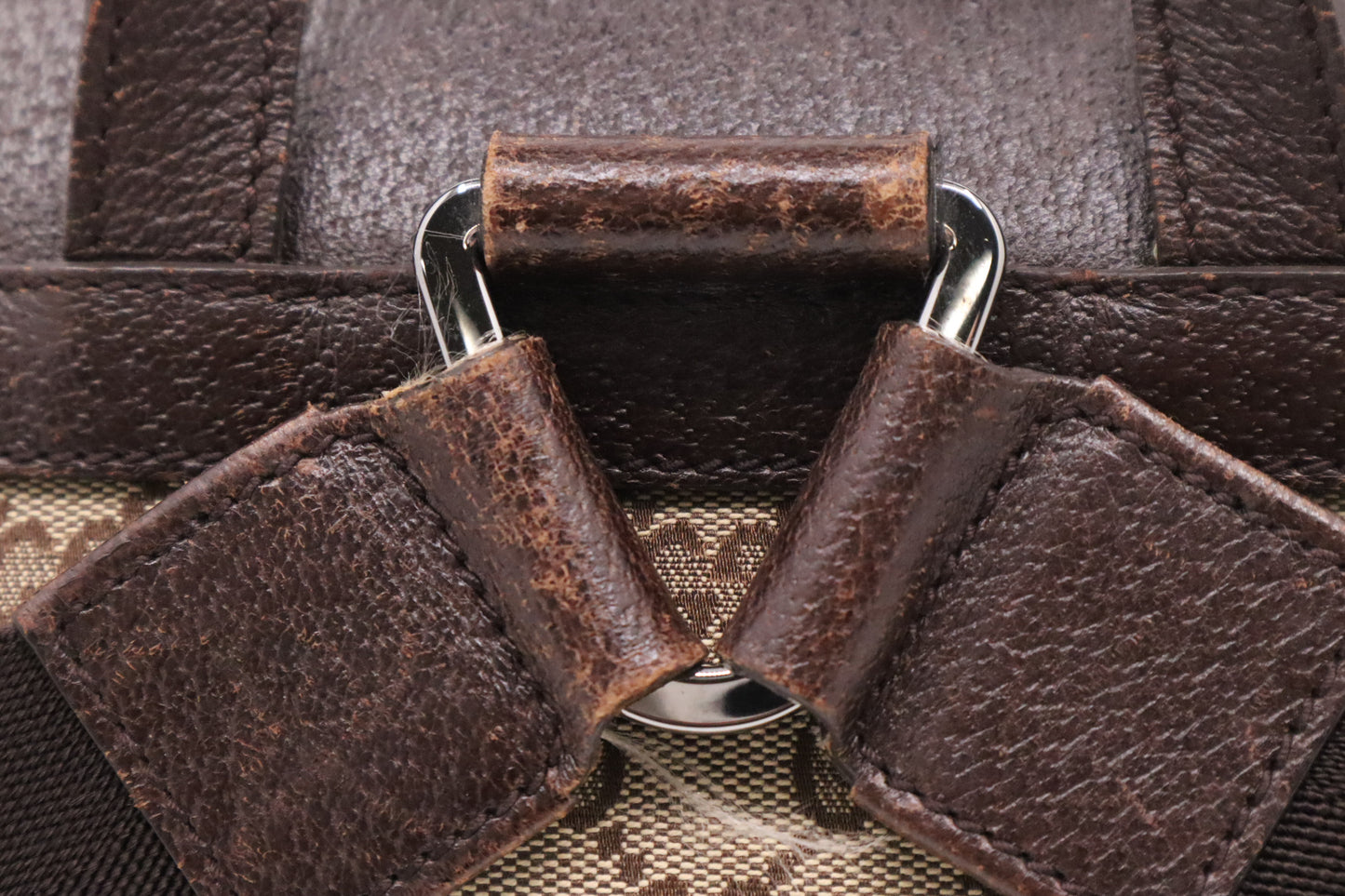 Gucci Backpack in Brown GG Canvas