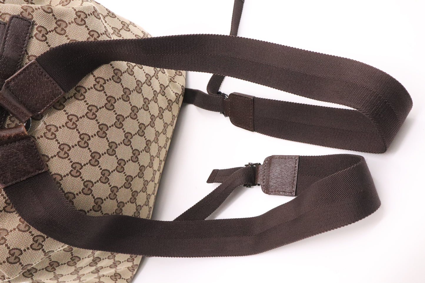 Gucci Backpack in Brown GG Canvas