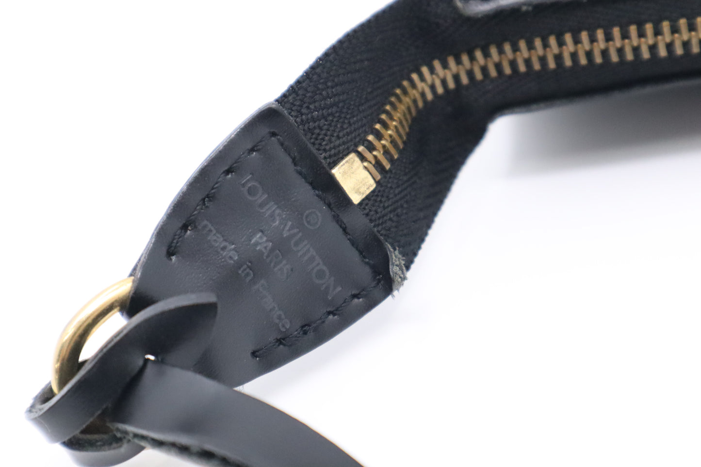 Louis Vuitton Pochette Accessoires in Black Epi Leather