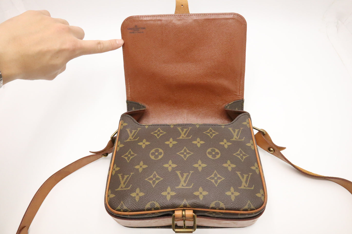Louis Vuitton Cartouchiere MM in Monogram Canvas