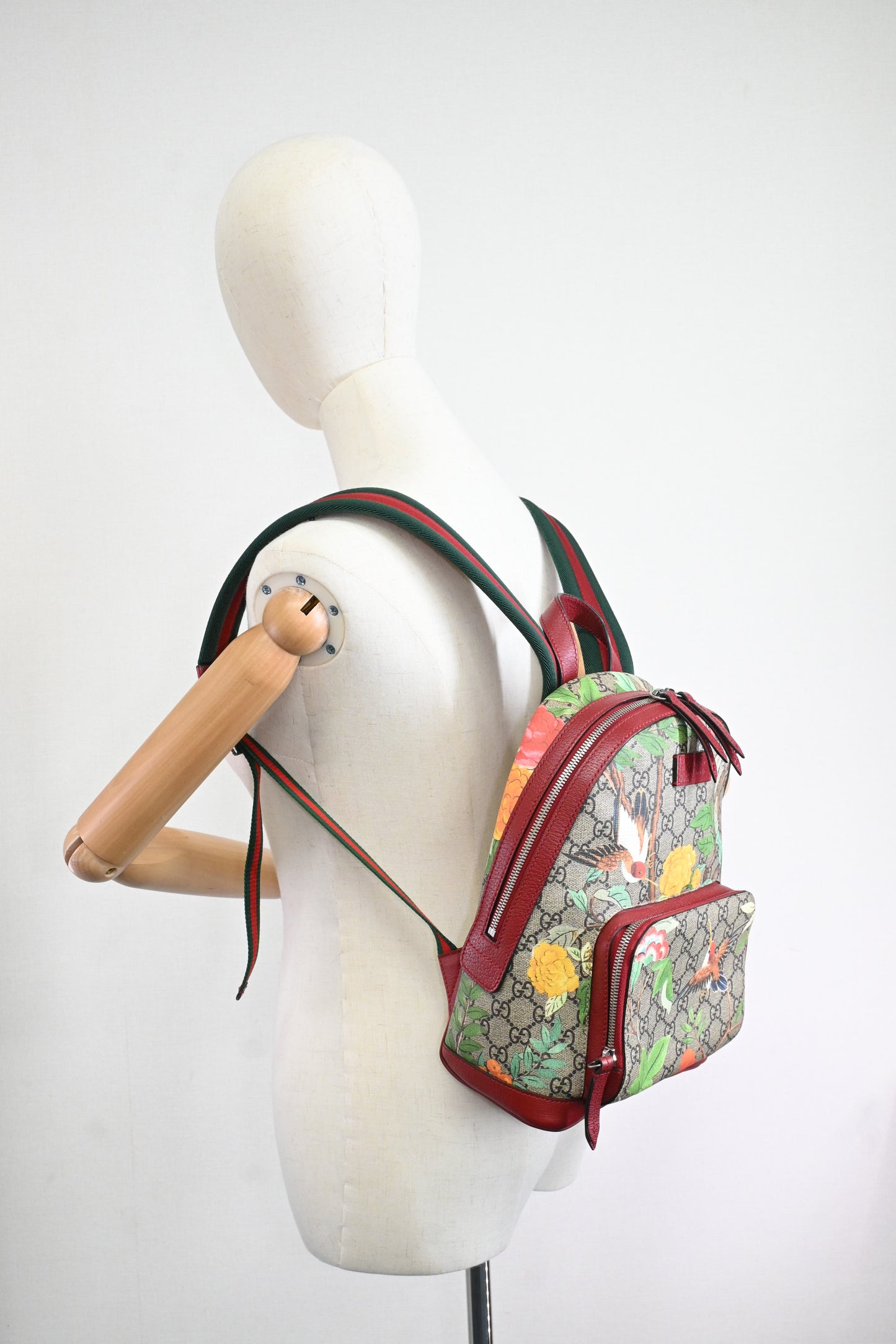 Gucci Backpack in Tian GG Supreme Canvas