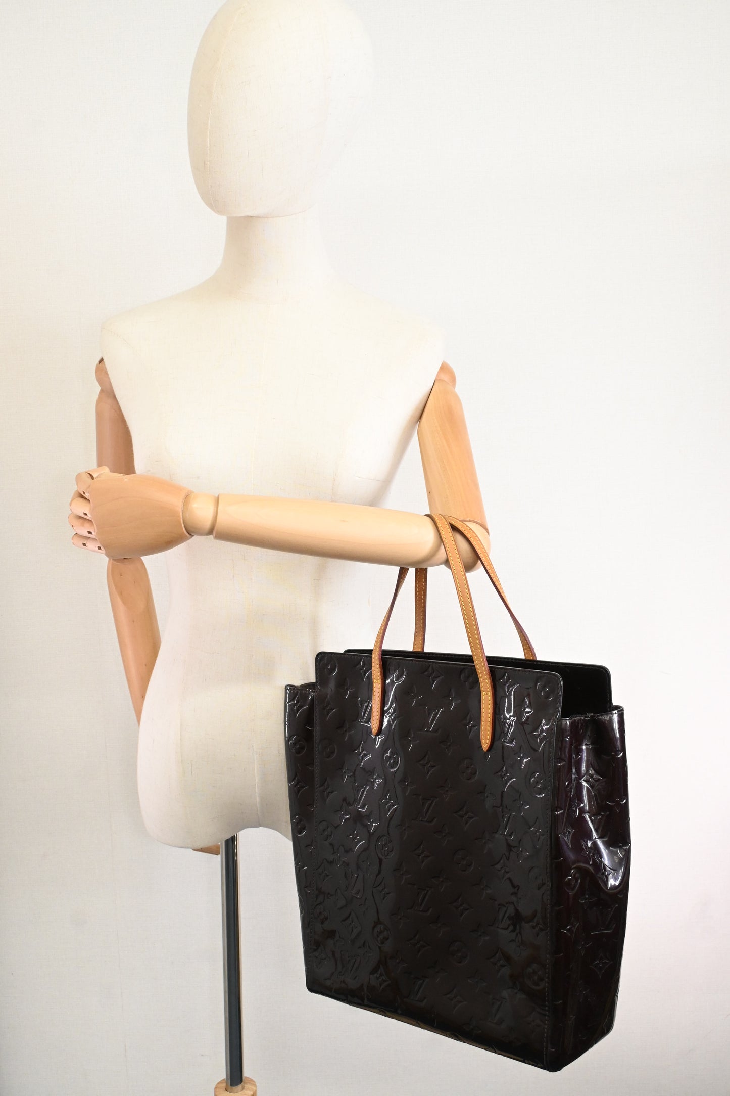 Louis Vuitton Catalina NS in Amarante Vernis Leather