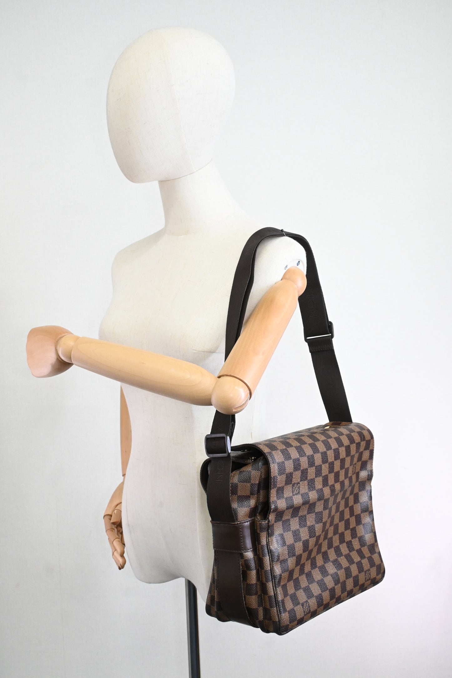 Louis Vuitton Naviglio in Damier Ebene Canvas