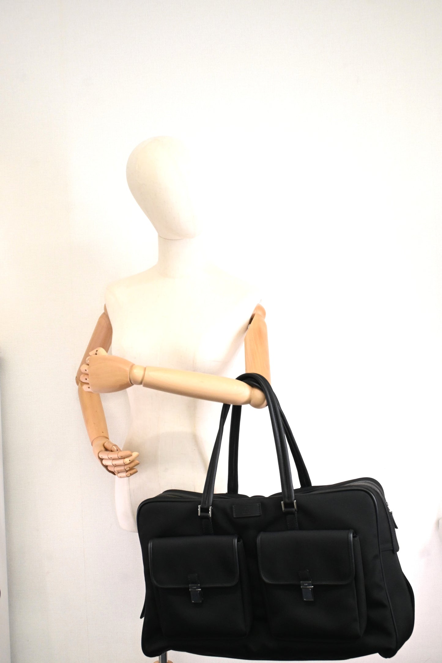 Gucci Travel Bag in Black Canvas