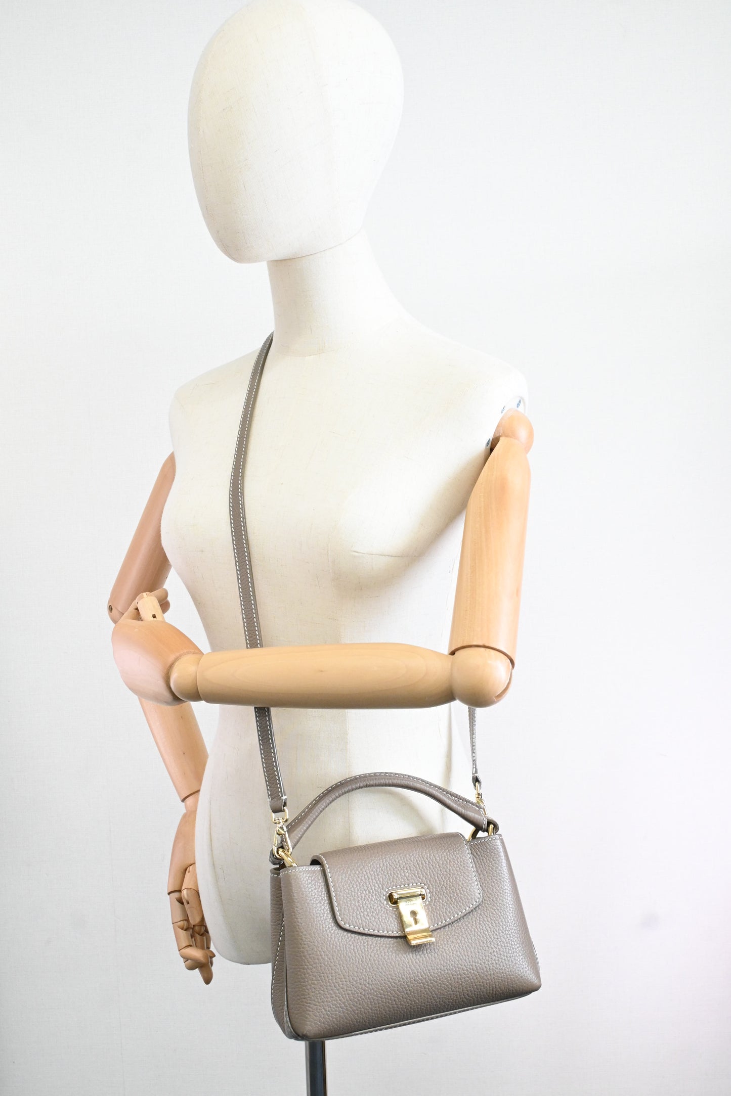 Bally Layka XS in Brown Leather