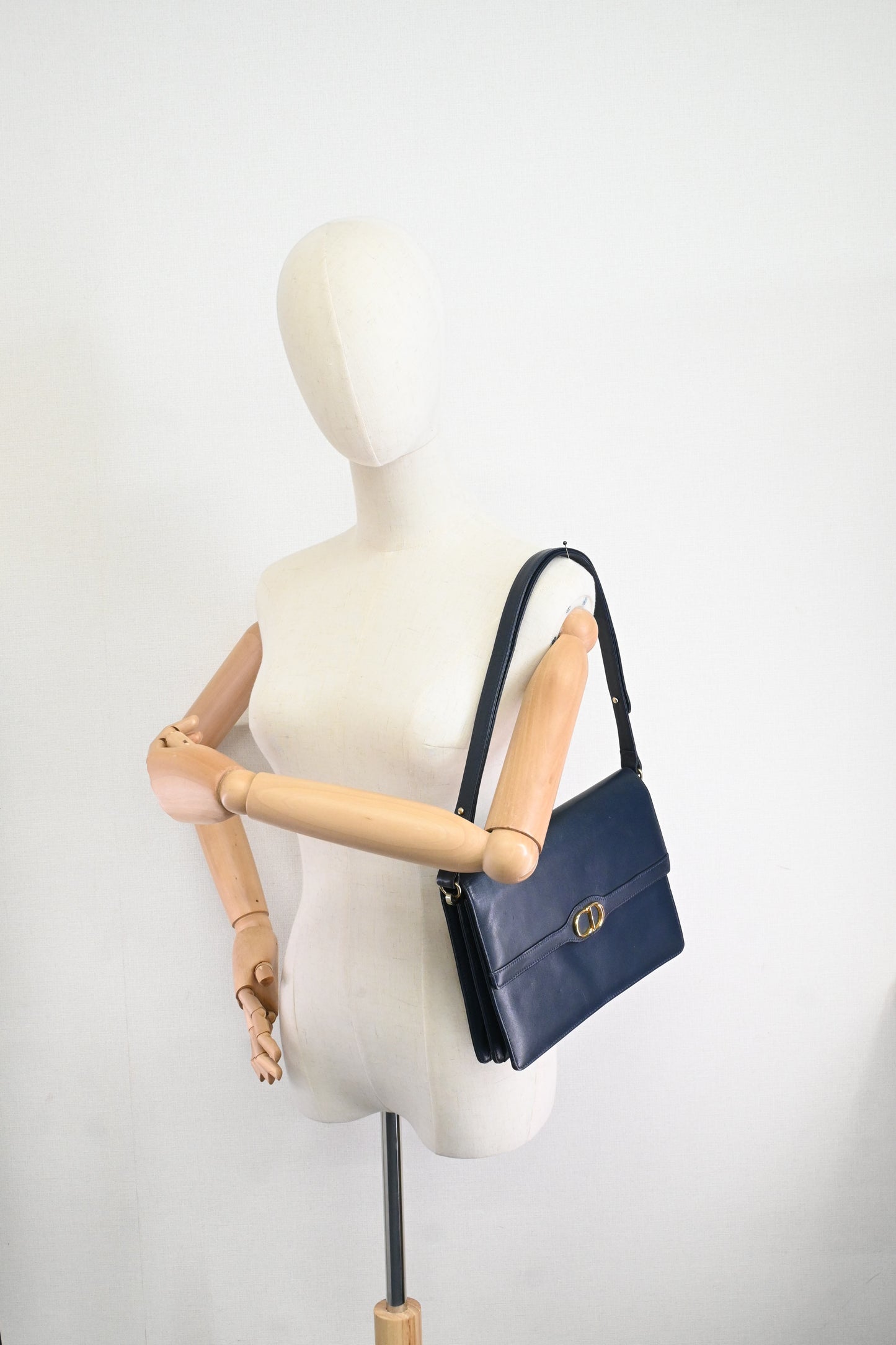 Dior Shoulder Bag in Blue Leather